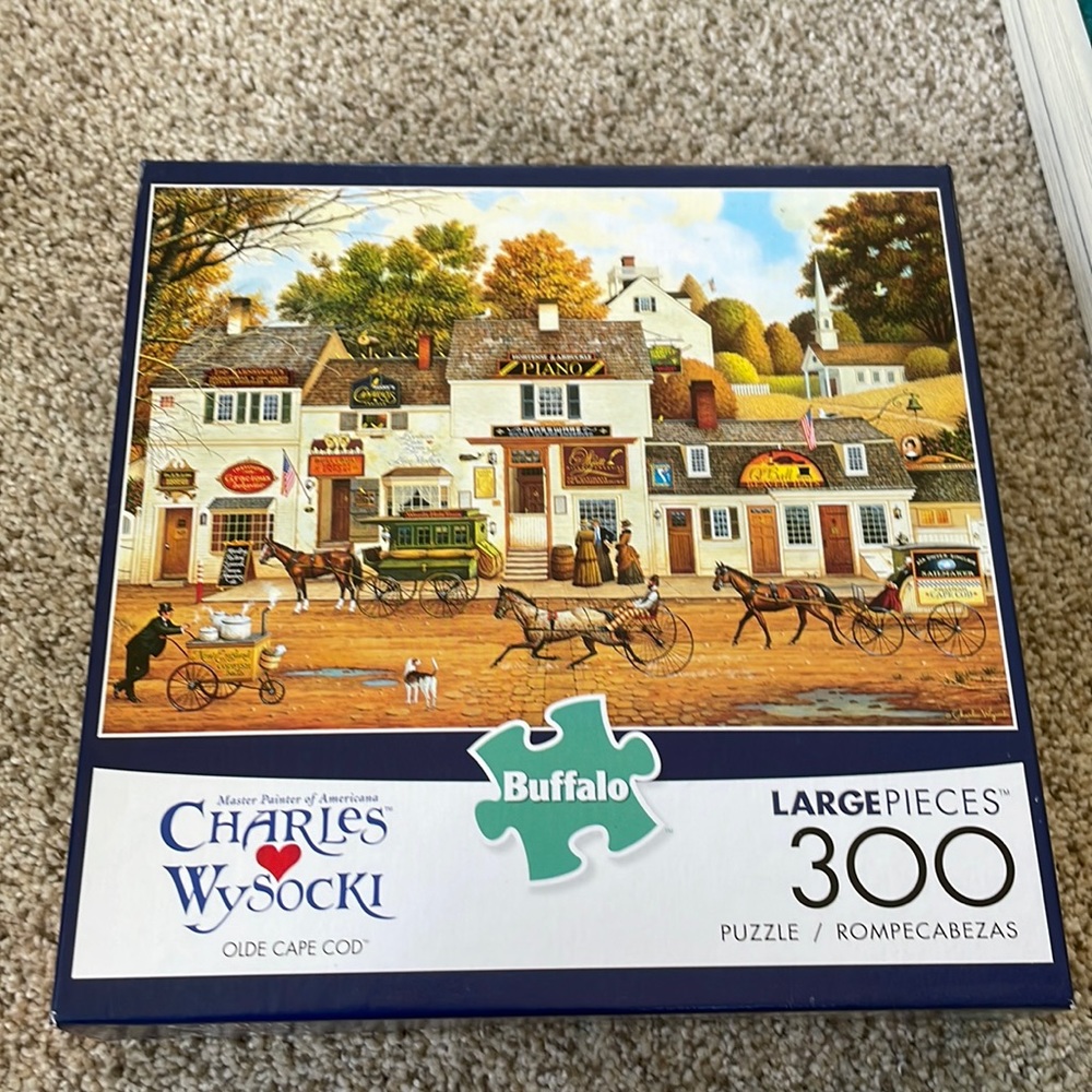 Charles Wysocki old Cape Cod 300 piece puzzle